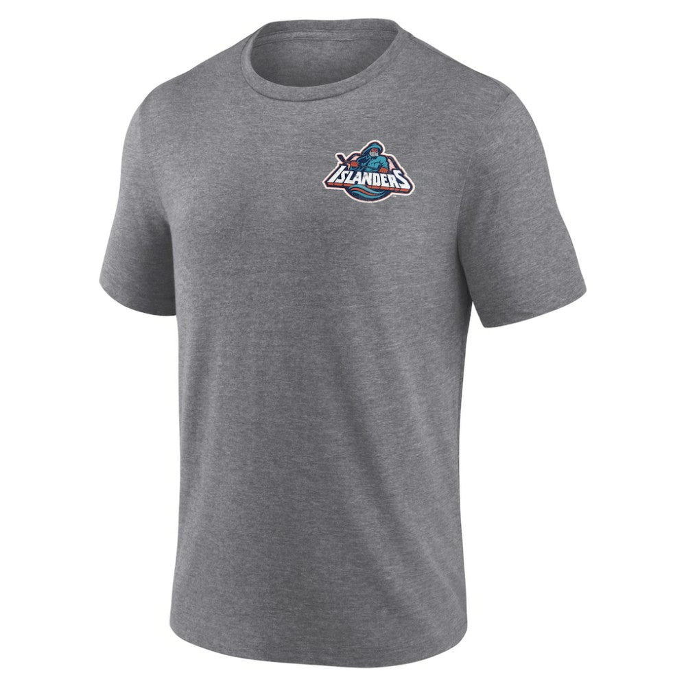 New York Islanders - Winger Tri-Blend T-Shirt Heather Gray