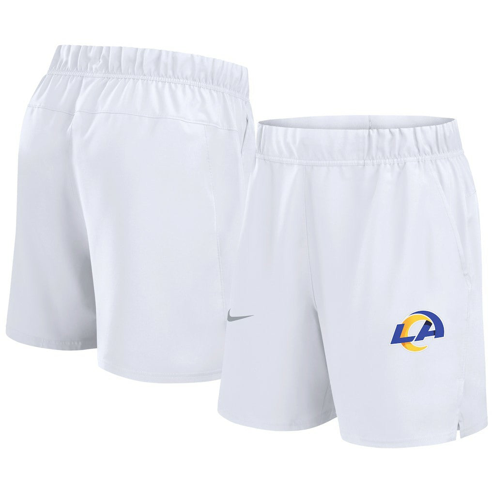 Los Angeles Rams Blitz Victory Dri-FIT Shorts White - Nike