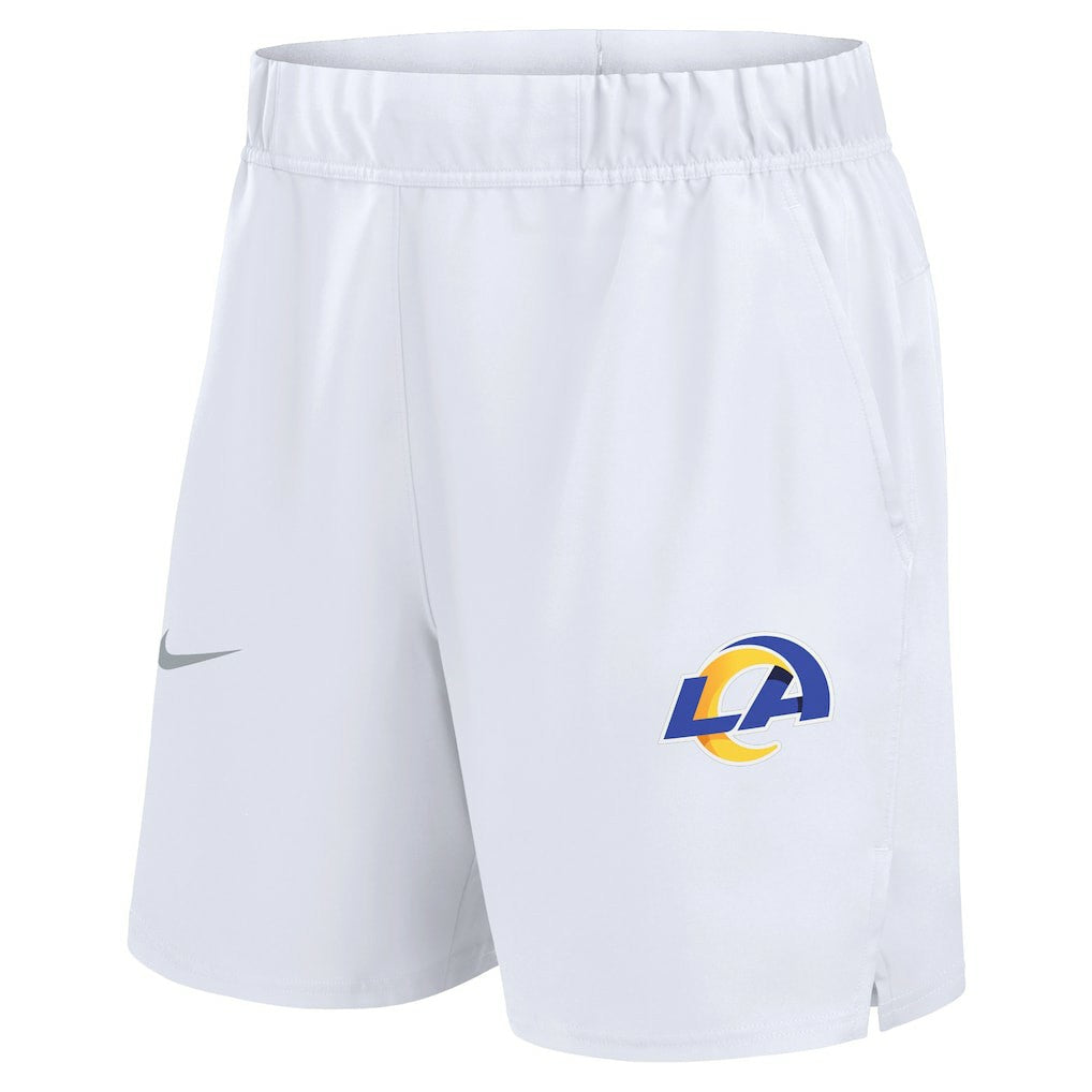 Los Angeles Rams Blitz Victory Dri-FIT Shorts White - Nike