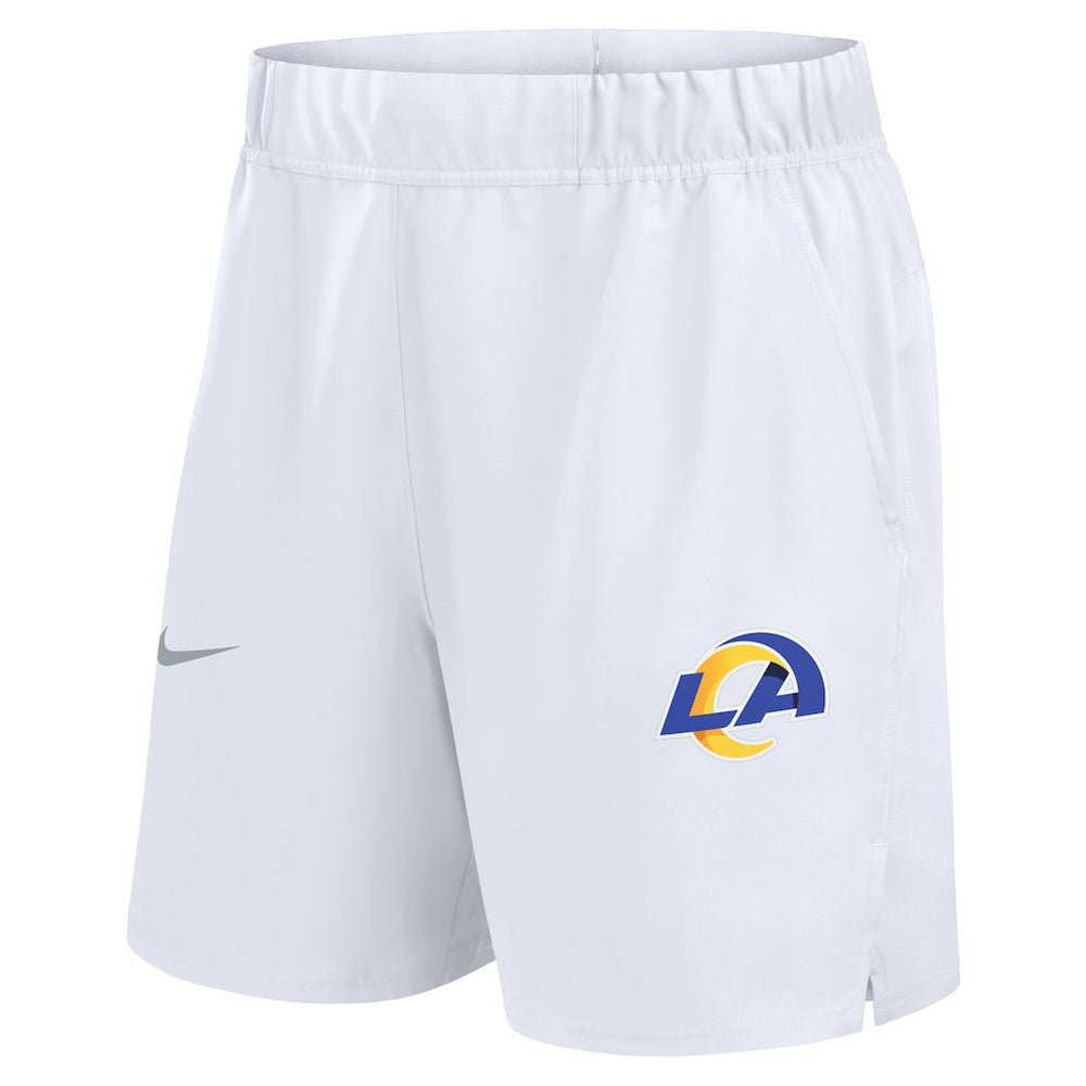 Los Angeles Rams Blitz Victory Dri-FIT Shorts White - Nike