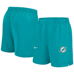 Miami Dolphins Blitz Victory Dri-FIT Shorts Aqua - Nike