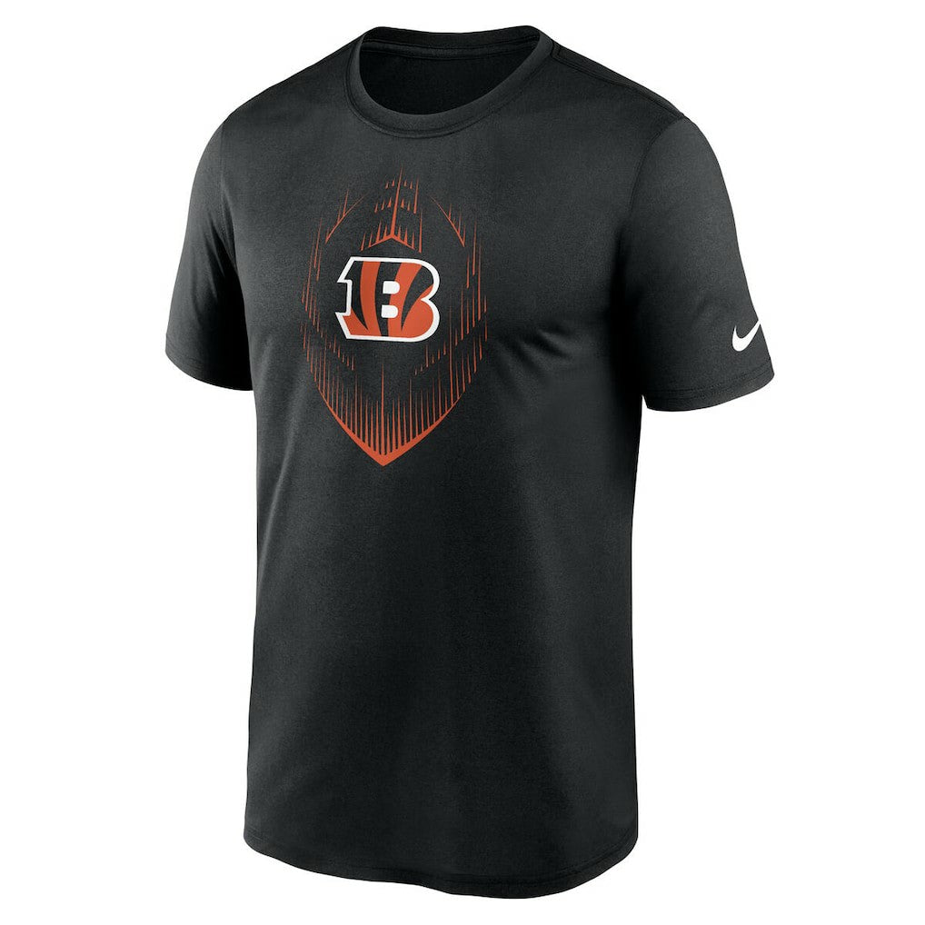 Cincinnati Bengals Big & Tall Blitz Legend Icon T-Shirt Black - Nike