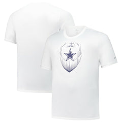 Dallas Cowboys Big & Tall Blitz Legend Icon Performance T-Shirt White - Nike