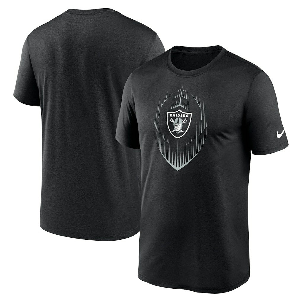 Las Vegas Raiders Big & Tall Blitz Legend Icon T-Shirt Black - Nike