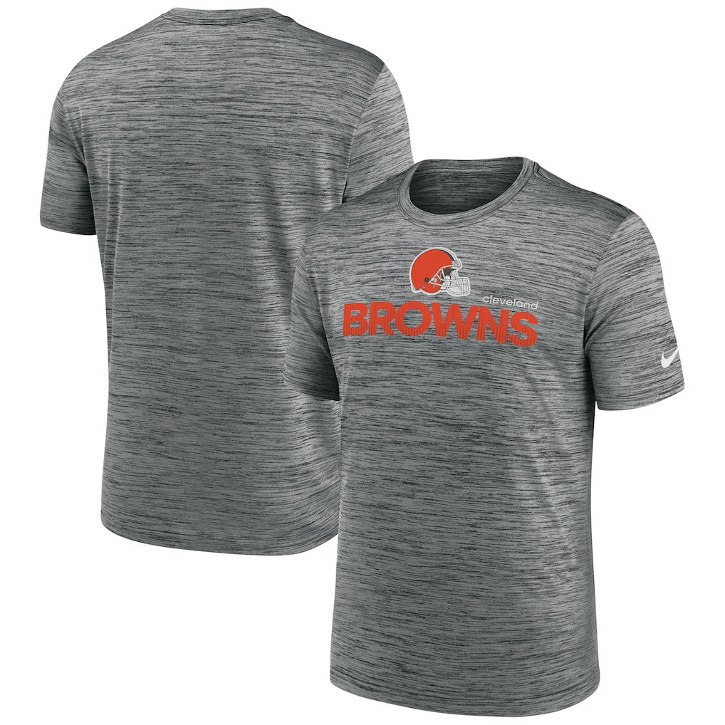Cleveland Browns Blitz Velocity Modern Dri-FIT T-Shirt Anthracite - Nike