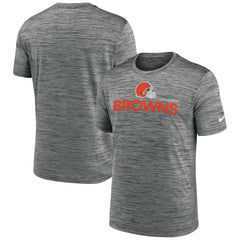 Cleveland Browns Blitz Velocity Modern Dri-FIT T-Shirt Anthracite - Nike