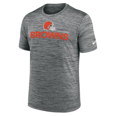 Cleveland Browns Blitz Velocity Modern Dri-FIT T-Shirt Anthracite - Nike