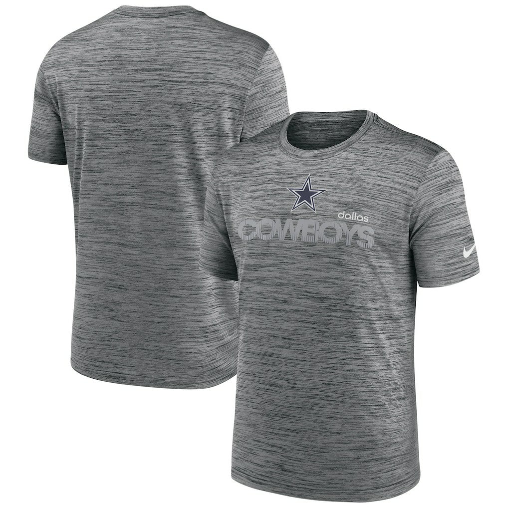 Dallas Cowboys Blitz Velocity Modern Dri-FIT T-Shirt Anthracite - Nike