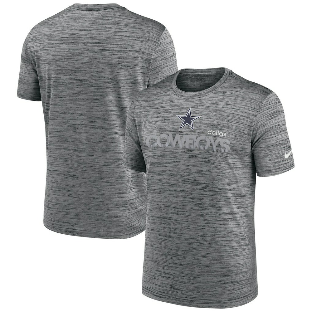 Dallas Cowboys Blitz Velocity Modern Dri-FIT T-Shirt Anthracite - Nike