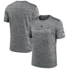 Dallas Cowboys Blitz Velocity Modern Dri-FIT T-Shirt Anthracite - Nike