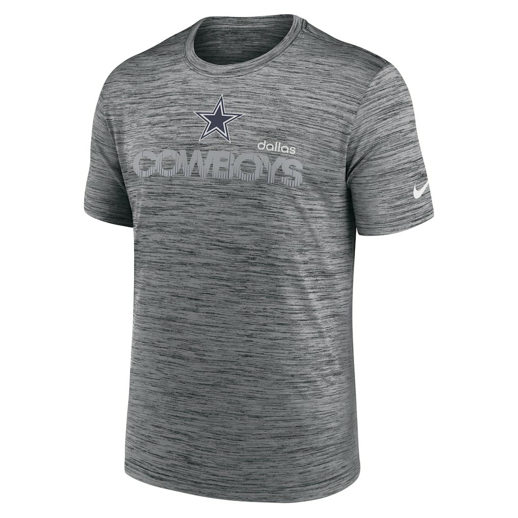 Dallas Cowboys Blitz Velocity Modern Dri-FIT T-Shirt Anthracite - Nike