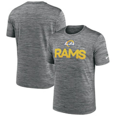 Los Angeles Rams Blitz Velocity Modern Dri-FIT T-Shirt Anthracite - Nike