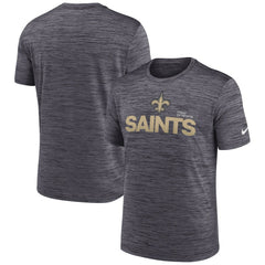 New Orleans Saints Blitz Velocity Modern Dri-FIT T-Shirt Black - Nike