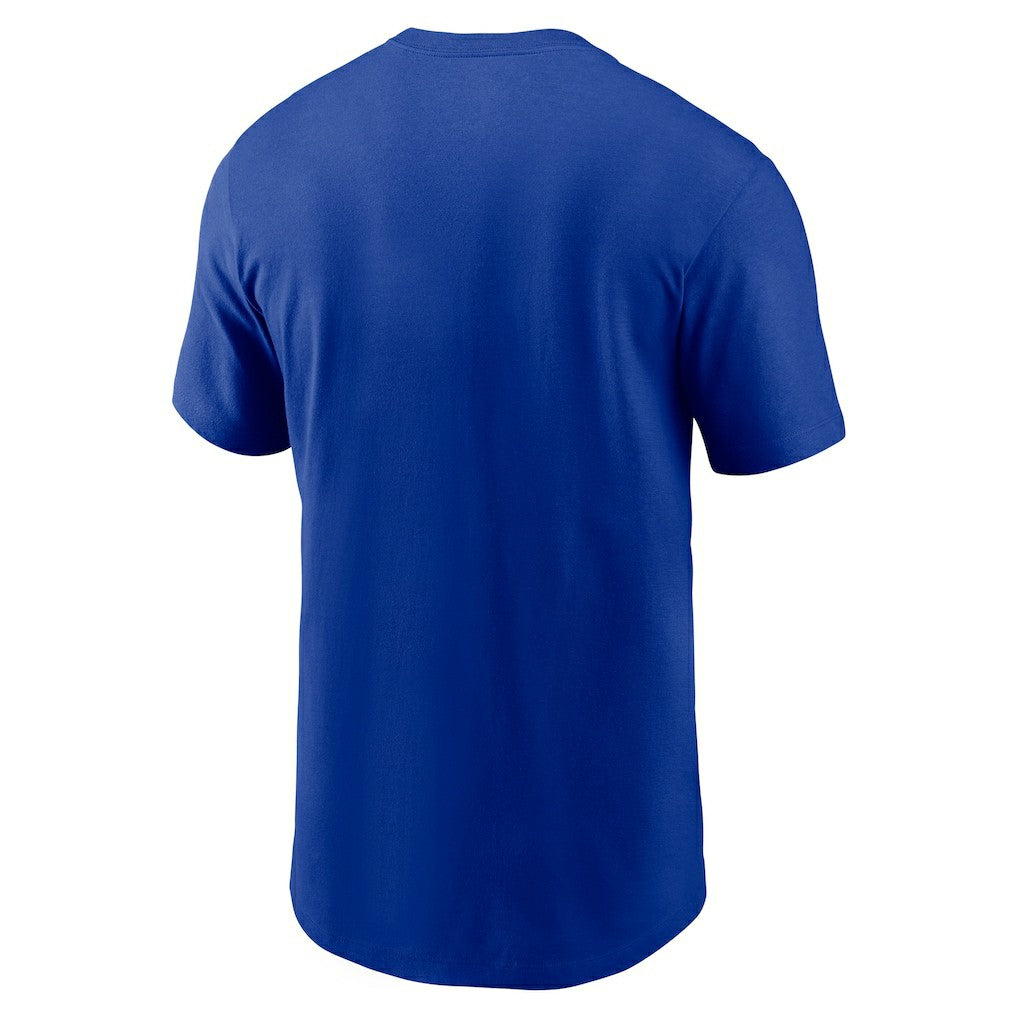 Buffalo Bills Primetime Wordmark Essential T-Shirt Royal - Nike
