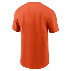 Cincinnati Bengals Primetime Wordmark Essential T-Shirt Orange - Nike
