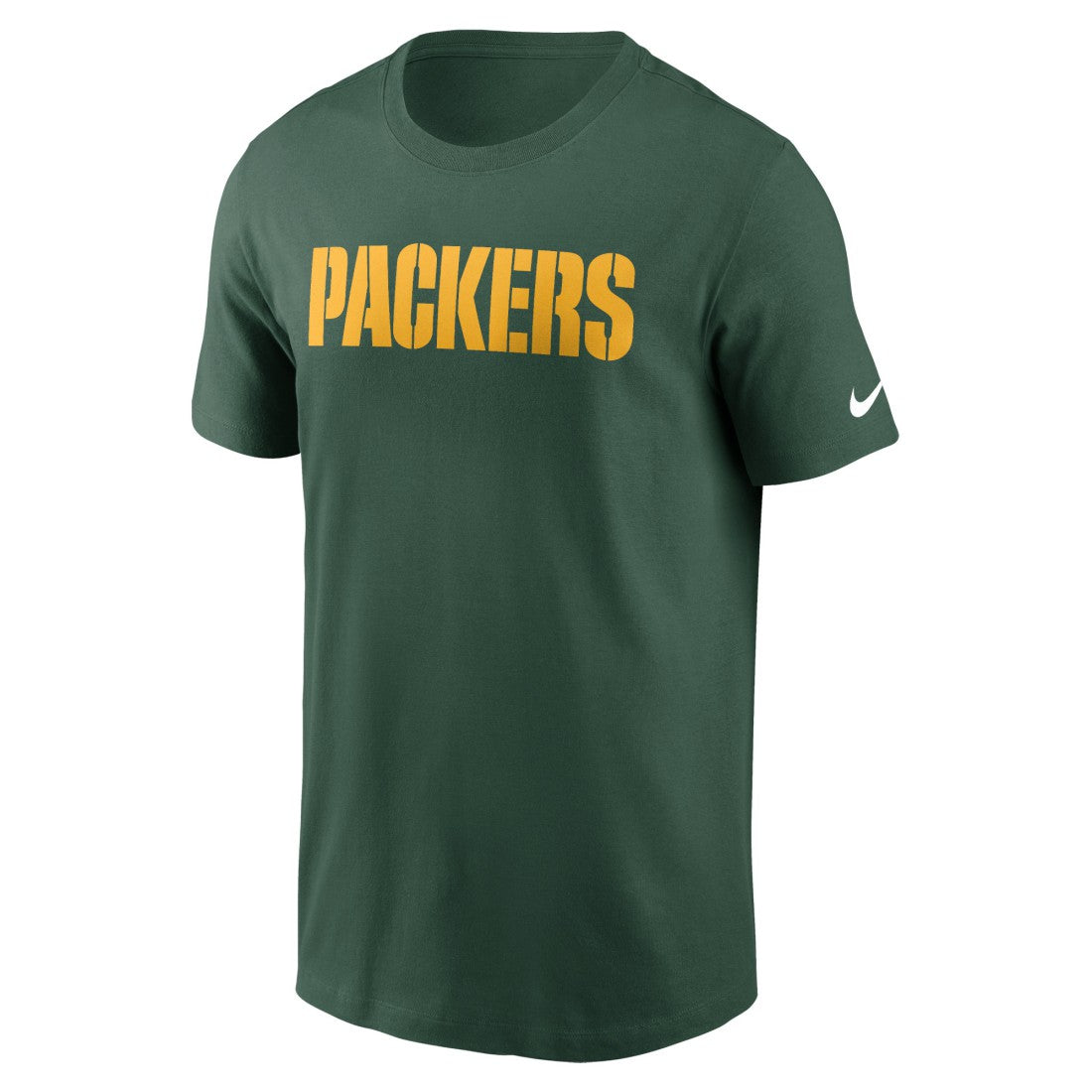 Green Bay Packers Primetime Wordmark Essential T-Shirt Green - Nike