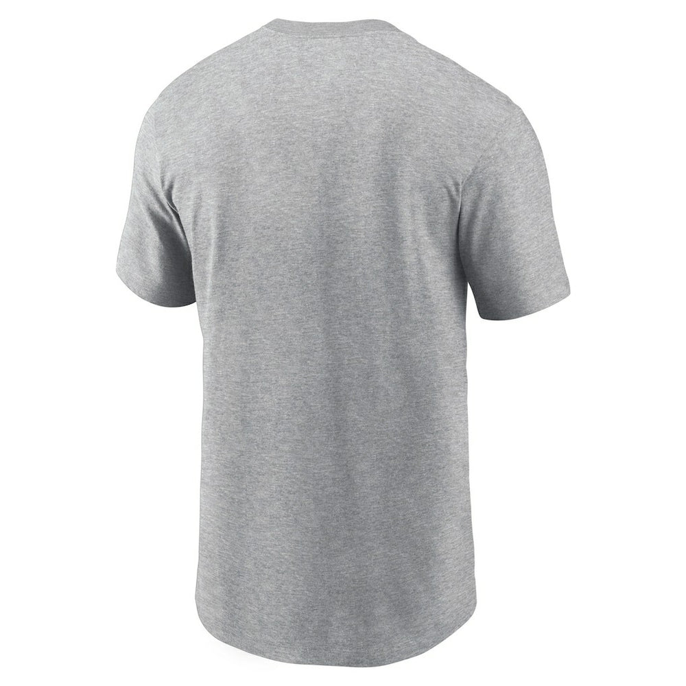 New Orleans Saints Primetime Wordmark Essential T-Shirt Heather Gray - Nike