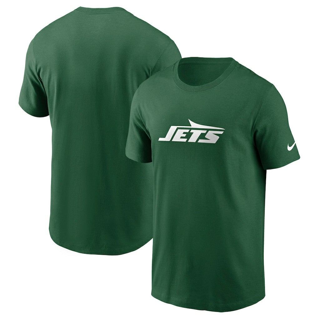 New York Jets Primetime Wordmark Essential T-Shirt Green - Nike
