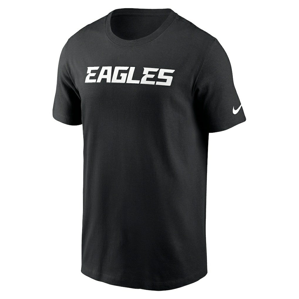 Philadelphia Eagles Primetime Wordmark Essential T-Shirt Black - Nike