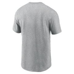 Seattle Seahawks Primetime Wordmark Essential T-Shirt Heather Gray - Nike