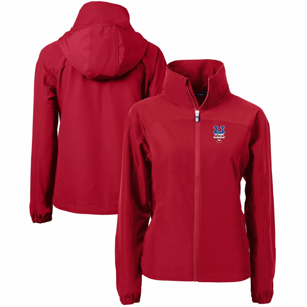 New York Mets Cutter & Buck Women's Charter Eco Recycled Full-Zip Jacket Online