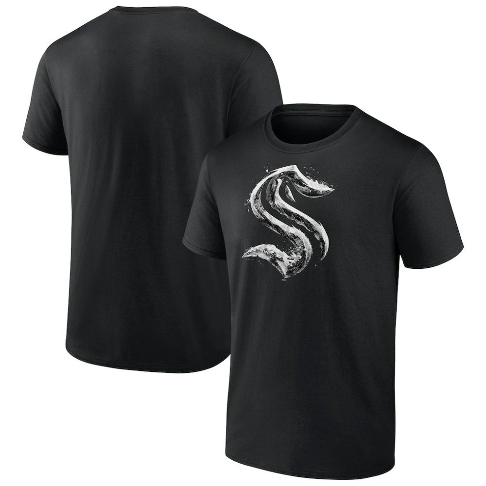 Seattle Kraken Iced Out T-Shirt Black