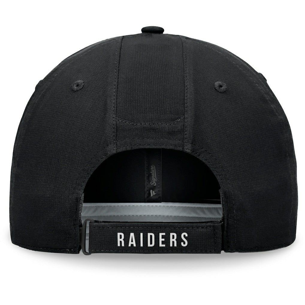 Las Vegas Raiders Signature Ripstop Adjustable Hat Black - Fanatics