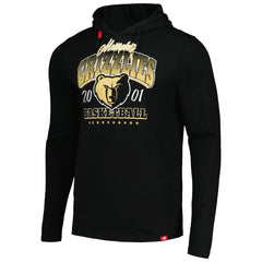 NBA - Memphis Grizzlies Sportiqe Unisex Rowan Tri-Blend Pullover Hoodie - Black