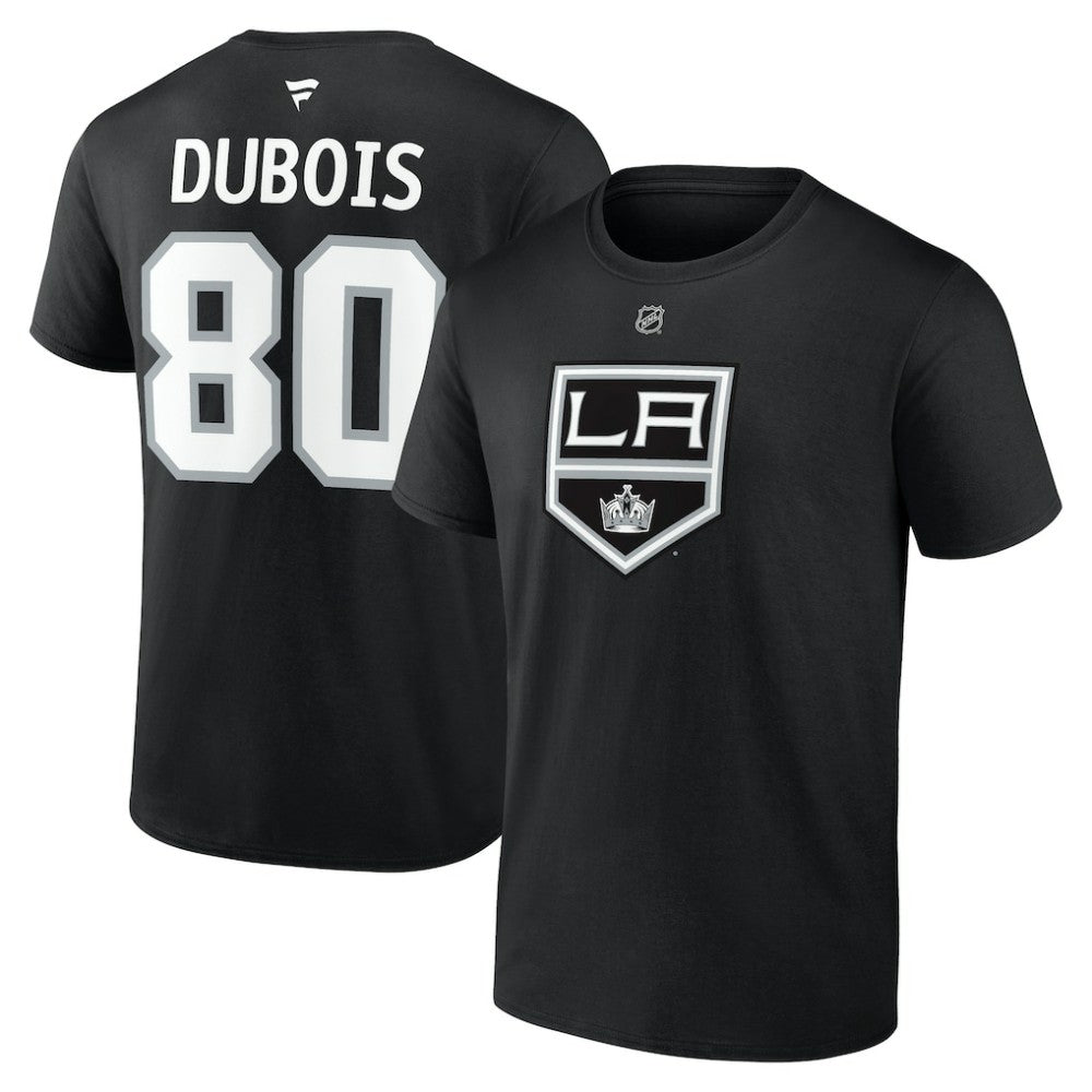Pierre-Luc Dubois Los Angeles Kings - Fanatics Authentic Stack Name & Number T-Shirt Black