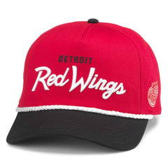 Detroit Red Wings - American Needle Roscoe Washed Twill Adjustable Hat Red/Black