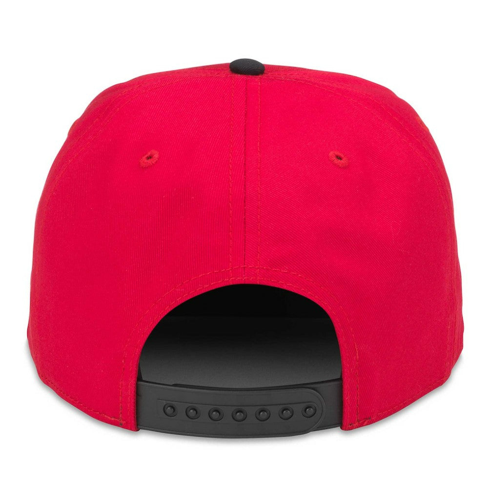 Detroit Red Wings - American Needle Roscoe Washed Twill Adjustable Hat Red/Black