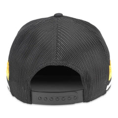 Boston Bruins American Needle HotFoot Stripes Trucker Adjustable Hat Black