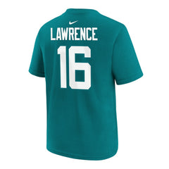 Trevor Lawrence Jacksonville Jaguars Preschool Player Name & Number T-Shirt Teal - Nike