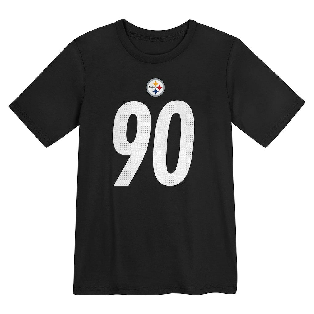 T.J. Watt Pittsburgh Steelers Preschool Player Name & Number T-Shirt Black - Nike
