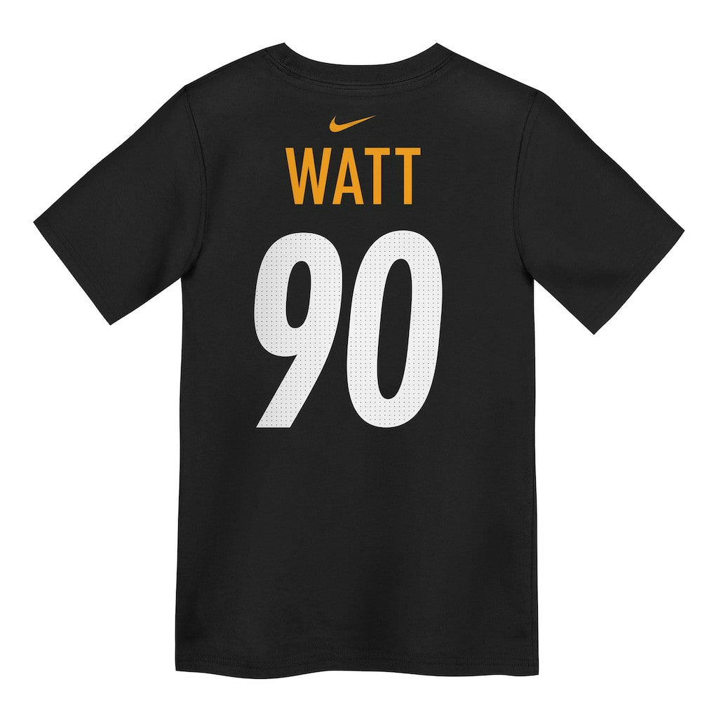 T.J. Watt Pittsburgh Steelers Preschool Player Name & Number T-Shirt Black - Nike