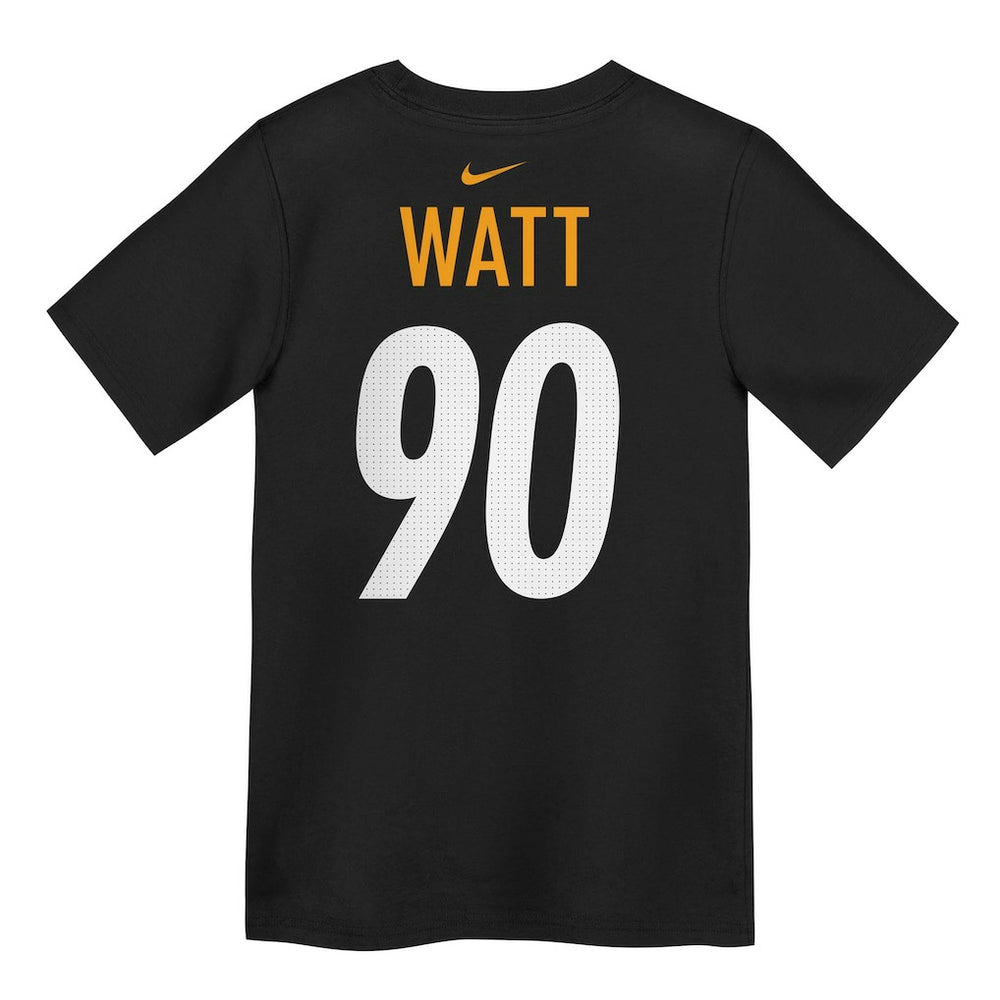 T.J. Watt Pittsburgh Steelers Preschool Player Name & Number T-Shirt Black - Nike