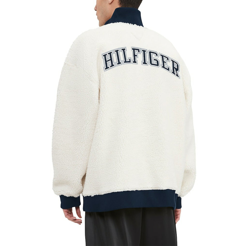 Dallas Cowboys Tommy Hilfiger Jordan Sherpa Quarter-Zip Jacket White - NFL