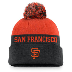 San Francisco Giants Nike Rewind Peak Cuffed Knit Hat with Pom for sale