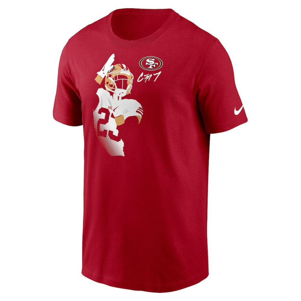 Christian McCaffrey San Francisco 49ers Player Graphic T-Shirt Scarlet - Nike