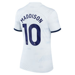 Nike James Maddison Tottenham Hotspur Women's 2023/24 Home Stadium Replica Player Jerseys - White