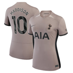 Nike James Maddison Tottenham Hotspur Women's 2023/24 Third Stadium Replica Player Jerseys – Tan