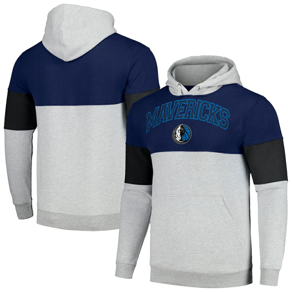 Fanatics - Dallas Mavericks Big & Tall Pullover Hoodie - Navy/Black