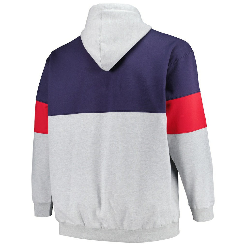 Fanatics - New Orleans Pelicans Big & Tall Pullover Hoodie - Navy/Red