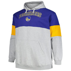 Fanatics - Golden State Warriors Big & Tall Pullover Hoodie - Royal/Gold
