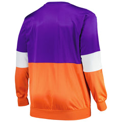 Fanatics - Phoenix Suns Big & Tall Split Pullover Sweatshirt - Purple/Orange