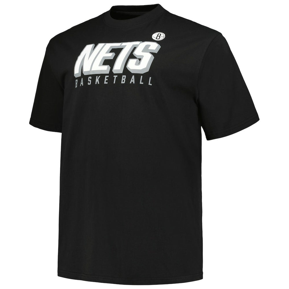 Fanatics - Brooklyn Nets Big & Tall Short Sleeve & Long Sleeve T-Shirt Set - Black/White
