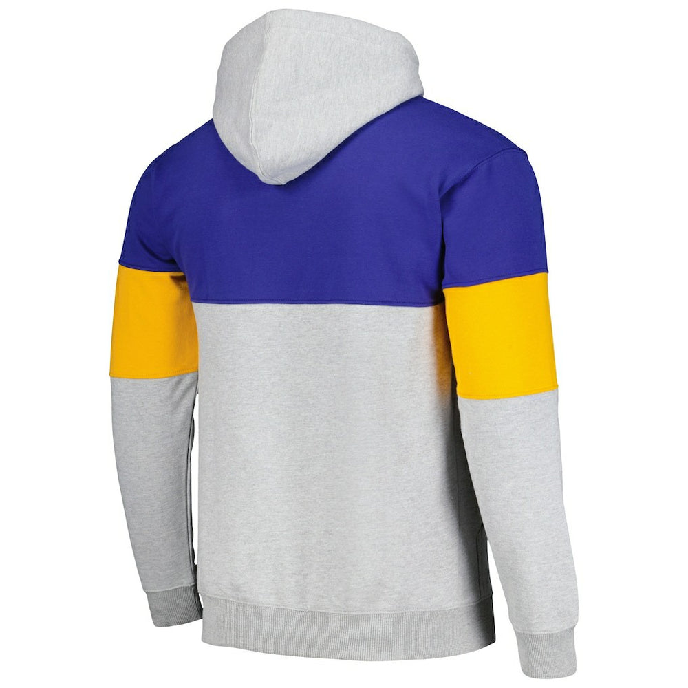 Fanatics - Golden State Warriors Contrast Pieced Pullover Hoodie - Royal
