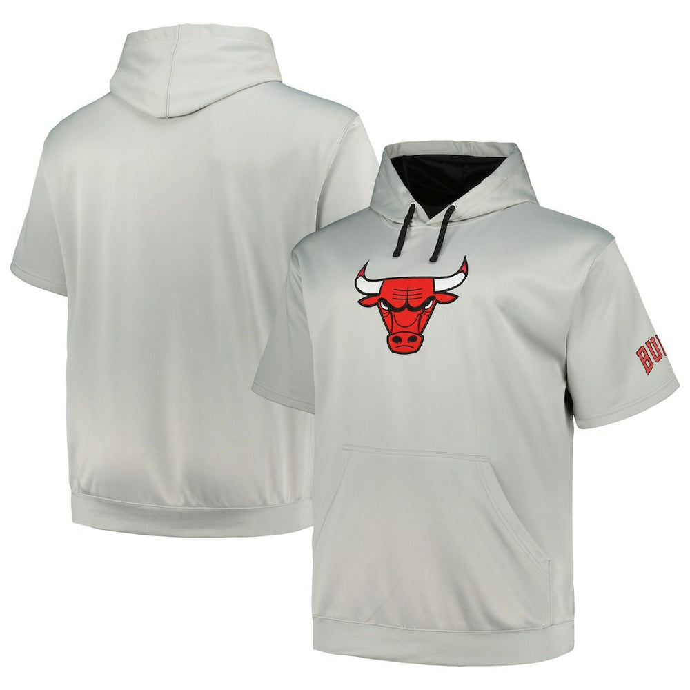Fanatics - Chicago Bulls Big & Tall Logo Pullover Hoodie - Silver