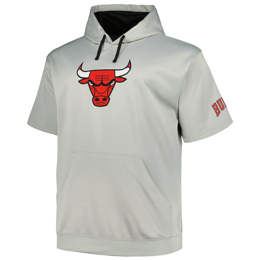 Fanatics - Chicago Bulls Big & Tall Logo Pullover Hoodie - Silver