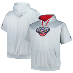 Fanatics - New Orleans Pelicans Big & Tall Logo Pullover Hoodie - Silver